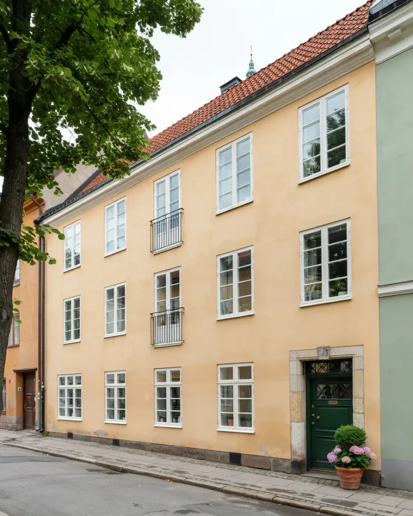 fasadrenovering i kvarteret dalar p s dermalm stockholm